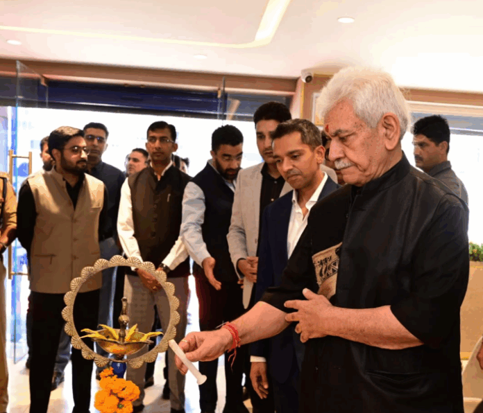 Lieutenant Governor Manoj Sinha inaugurates Dr. Agarwal's Eye Hospital in Srinagar