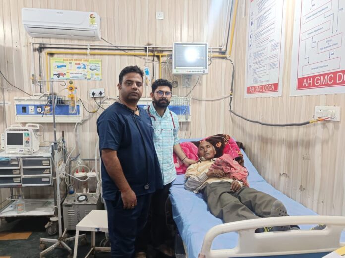 Thrombolysis procedure at GMC Doda for stroke treatment